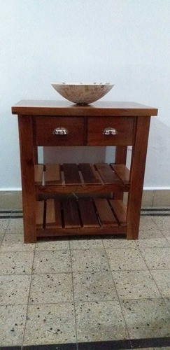 Mueble Para Baño De CedroExtraporch De 60/70/80 Sin Bacha 1