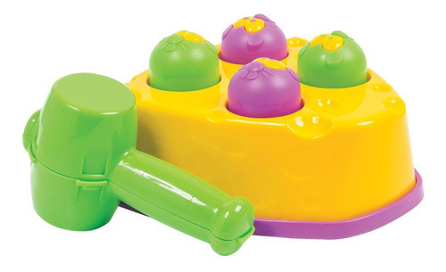 Brinquedo Bate Martelo Ratinhos Infantil 207 - Jp Brink 1