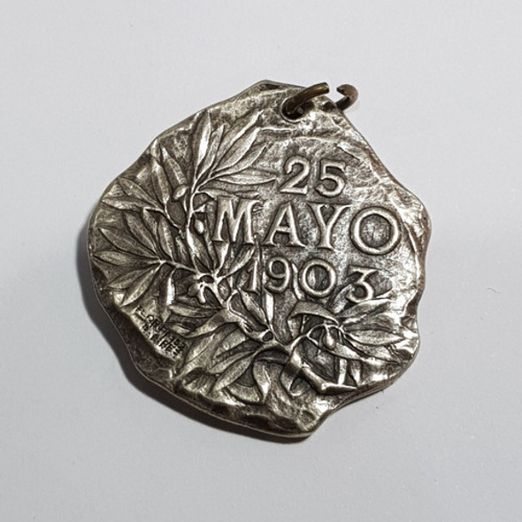 Antigua Medalla Marina 25 De Mayo 1903 Mag 61138 1 Antigua Medalla Marina 25 De Mayo 1903 Mag 61138 1