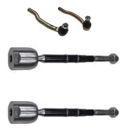 Par Braço Axial E Terminal Direção  Jac J2 1.4 16v 2013/. 0