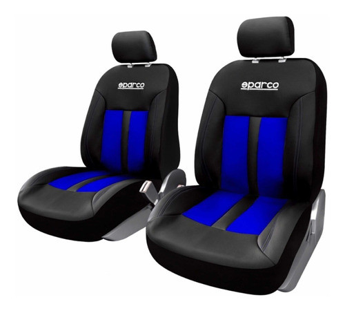 Cubre Asientos Sparco 2 Piezas Camionetas Pick-up Eco Cuero 0