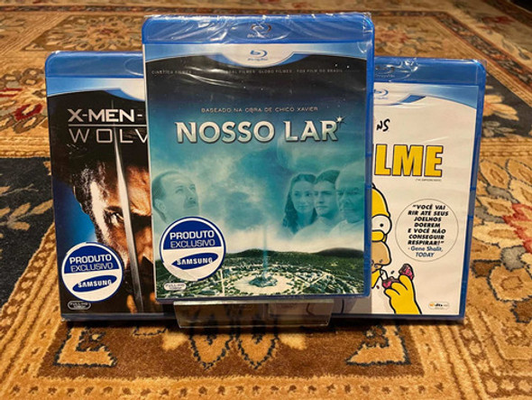 Combo Samsung Filmes Bluray - Simpsons, Nosso Lar, Wolverine 0