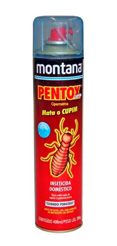 Anti Cupim E Brocas Pentox Spray Base Agua 400ml Montana 0