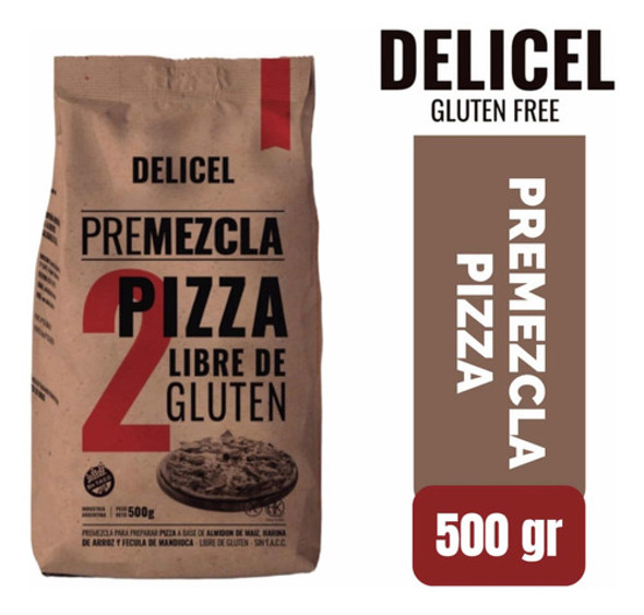 Premezcla Delicel Para Pizza Sin Tacc X 500 Grs. 0