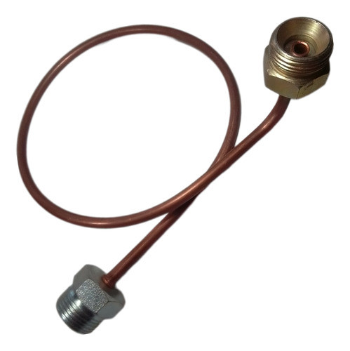 Flexible Cobre Regulador Gas Natural 60cm 3/4  Domiciliario 0