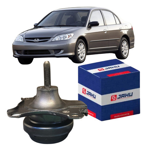 Coxim Motor Traseiro Esquerdo Para Honda Civic 2001 A 2005 0