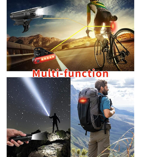 Potente Juego De Luces Usb Recargables Para 1