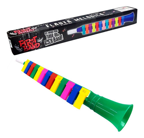 Clarinete De Viento 13 Notas Flauta Infantil Mundo Pre An7 0