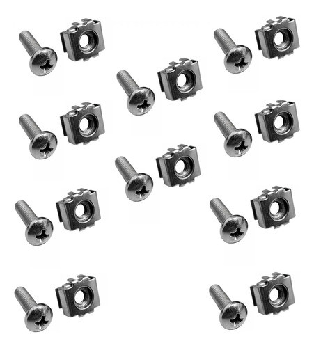 Kit Com 20 Unidades Kit Porca Gaiola E Parafuso Wj Moreiran 0