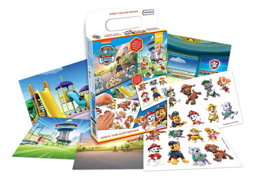 Crea Tus Historias Stickers - Escenarios Paw Patrol Spc09910 0