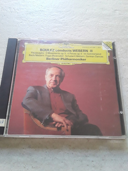 Anton Webern - Boulez Conducts Webern - Cd / Kktus 0