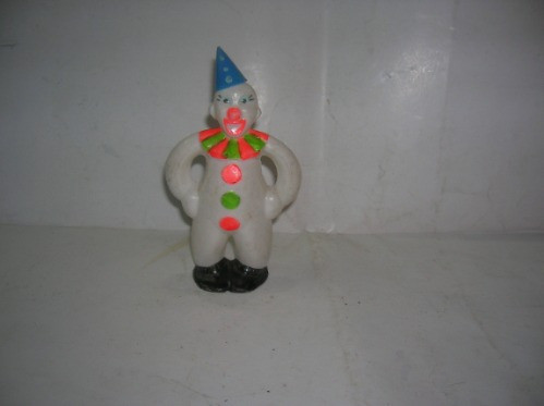 Antiguo Payaso Payasito Payasin Plastico Rigido Arlequin 0