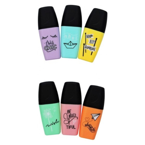 Resaltador Stabilo Boss Mini Pastel X 6 1