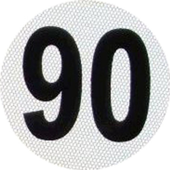 Circulo Reflectivo De Velocidad Maxima 90 Racirculo090 0