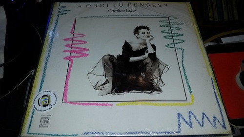 Caroline Loeb A Quoi Tu Penses Vinilo Maxi France Fino 1987 0