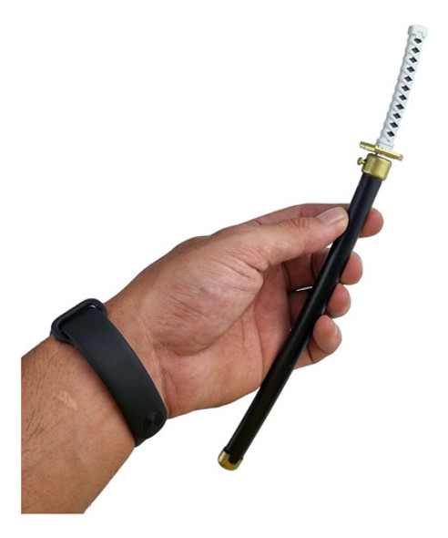 Mini Katana Demon Slayer Giyu Tomioka Item Colecionável 1 Mini Katana Demon Slayer Giyu Tomioka Item Colecionável 1