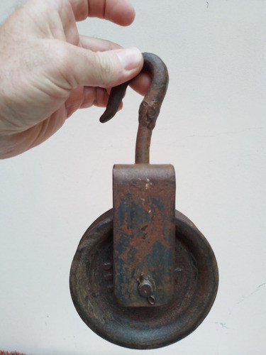 Antigua Roldana Chica, Robusta 13cm Diámetro 0