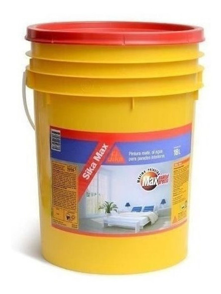 Pintura P/interior Sika Max 18lt Blanca - Ynter Industrial 0