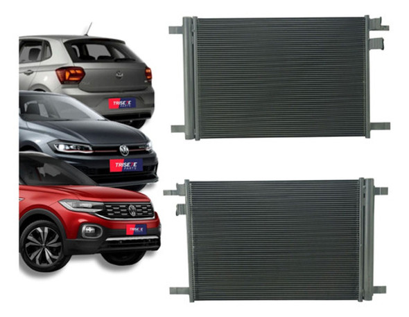 Condensador Volkswagen T-cross Polo Virtus 1.0 Tsi 1.6 0