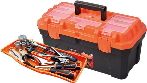 Caja De Herramientas Plastica 22-1/2 570 Mm Biassoni 0