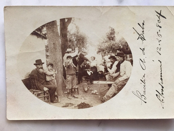 Postal  Chascomus Reunion Campera Año 1904 0