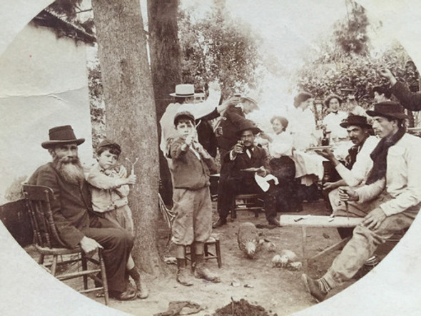 Postal  Chascomus Reunion Campera Año 1904 1