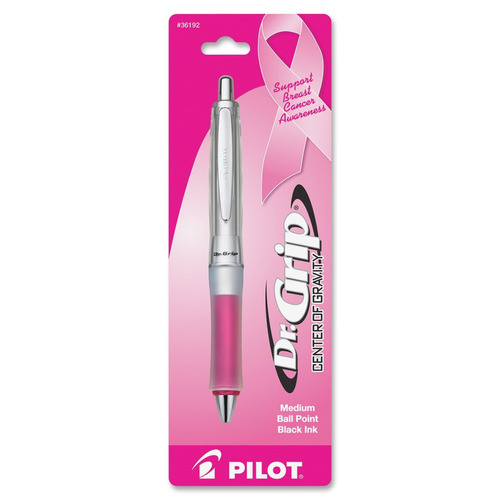 Pilot Pen Dr. Grip Center Of Gravity, Breast Cancer... 0