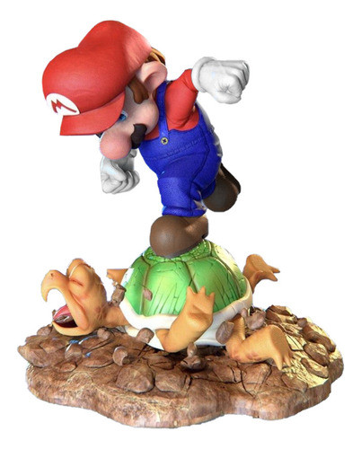 Super Mario Bros Vs Tortuga Impreso 3d 0