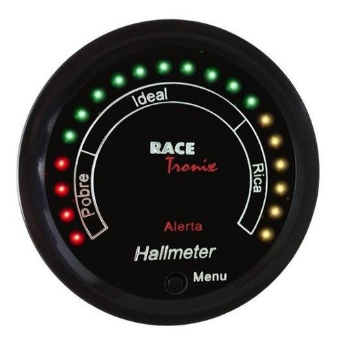 Hallmeter Programável 52mm Racetronix C/ Copo Pvc Comprido 1