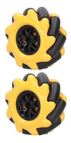 Rueda Mecanum Motor Tt Encastre Omnidireccional Arduino X2 0