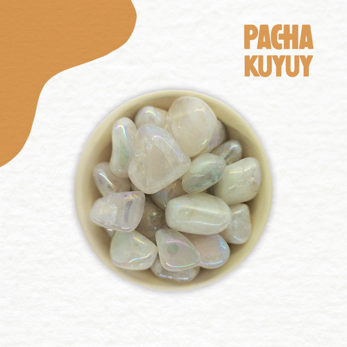 Piedra Cuarzo Aura Rolada X 1 U. - Pacha Kuyuy 1