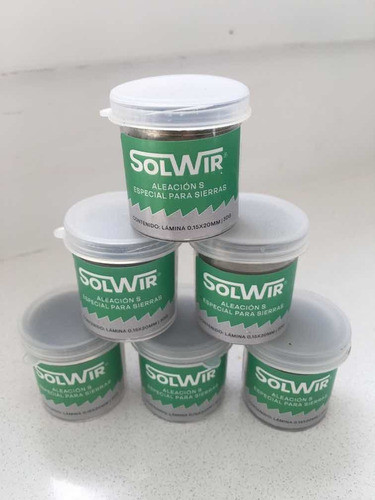 Soldadura De Plata 45%ag Sierras Sin Fin 1