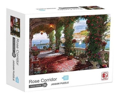 Puzzle 1000 Jigsaw Rosa Rose Corridor Cresko Sharif Express 0