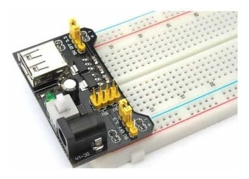 Fuente Para Protoboard Experimental Breadbord Pcbready A0029 1