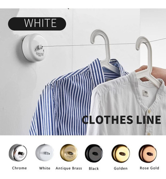 Tender Soga Retractil, 2,8 Metros. Acero Inoxidable (blanco) 1