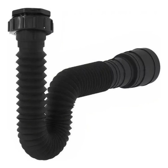 Sifao Sanfonado Ajustavel Preto Universal 0 Sifao Sanfonado Ajustavel Preto Universal 0