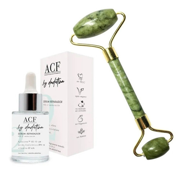 Serum Acf Dadatina Restauracion + Rodillo Jade Doble Duga 0 Serum Acf Dadatina Restauracion + Rodillo Jade Doble Duga 0