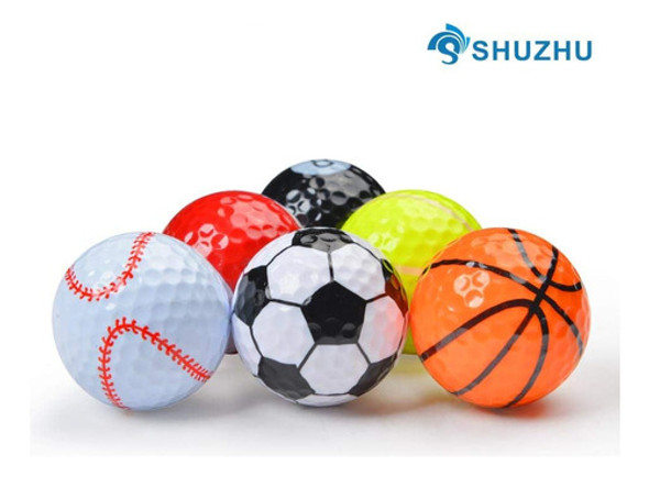 Surtido De 6 Pcs Pelotas De Golf (baloncesto, Voleibol 1 Surtido De 6 Pcs Pelotas De Golf (baloncesto, Voleibol 1