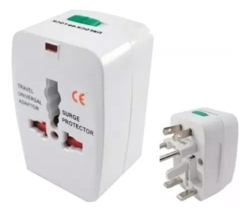 Cabezal Adaptador Internacional Cargador Viajero Enchufe 1