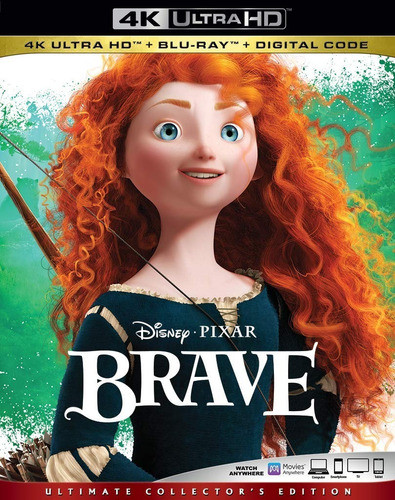4k Ultra Hd + Blu-ray Brave / Valiente 0