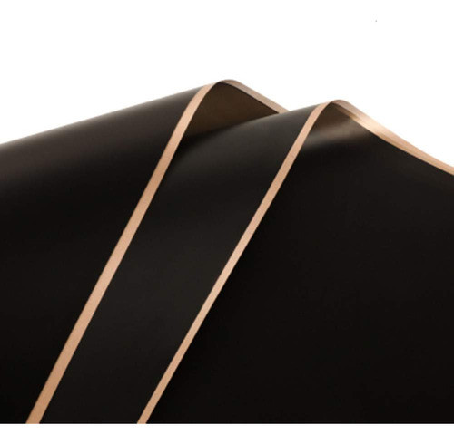20 Papeles Celofan Coreano Para Ramos Impermeable Negro 0