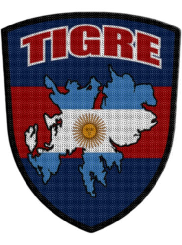 Parche Termoadhesivo Malvinas Y Tigre 0