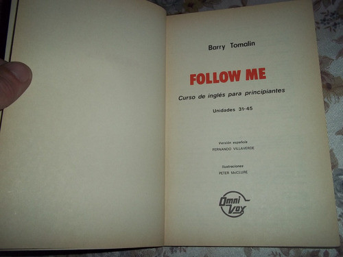 Follow Me - Unidades 31 - 45 - Barry Tomalin 1
