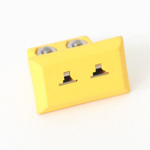 Ficha Compensada Hembra Mini A Panel Termocupla K (cr-al) 0
