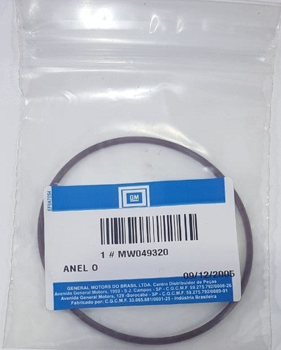 Oring Cigueñal Vol Sil  S10  Blazer  F100 (sprint) Mw049320 0