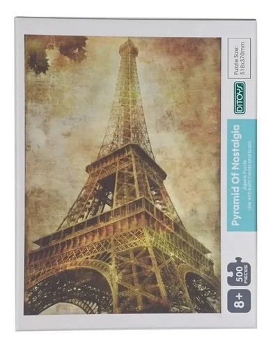 Juego Rompecabezas Puzzle Torre Eiffel X 500 Piezas Ditoys 0