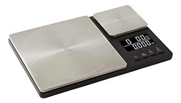 Báscula De Cocina Digital De Doble Plataforma Kitchenaid, Ca 1