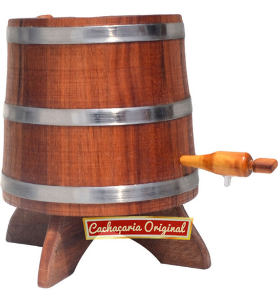 Dorna Barril Cachaça Pipote Sapucaia 1lrústica 1