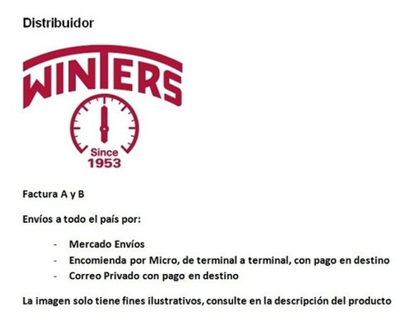 Termómetro Con Capilar A Dilatación De Gas 0/200°c Td50mm 1