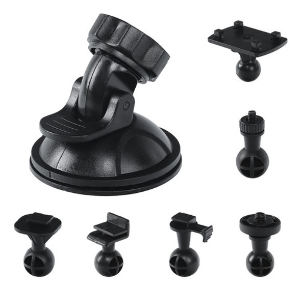 Suporte De Sucção Para Câmera Automotiva Com 6 Conectores 1